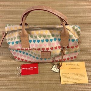 Dooney & Bourke Colored Hearts Purse